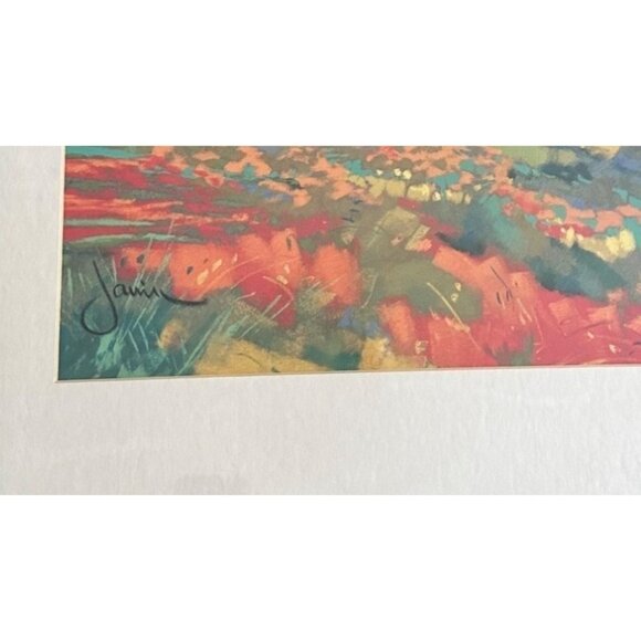 Scenes of Provence by Philippe Janin Framed Print Signed Landscape Painting READ - Picture 6 of 8